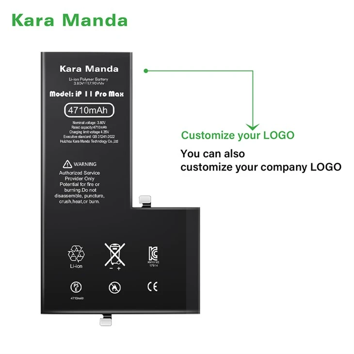 High Capacity Battery For iPhone 11 Pro Max factory