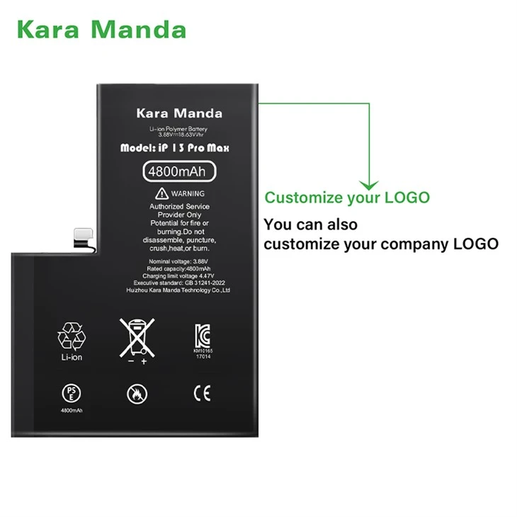 High Capacity Battery For iPhone 13 Pro Max factory
