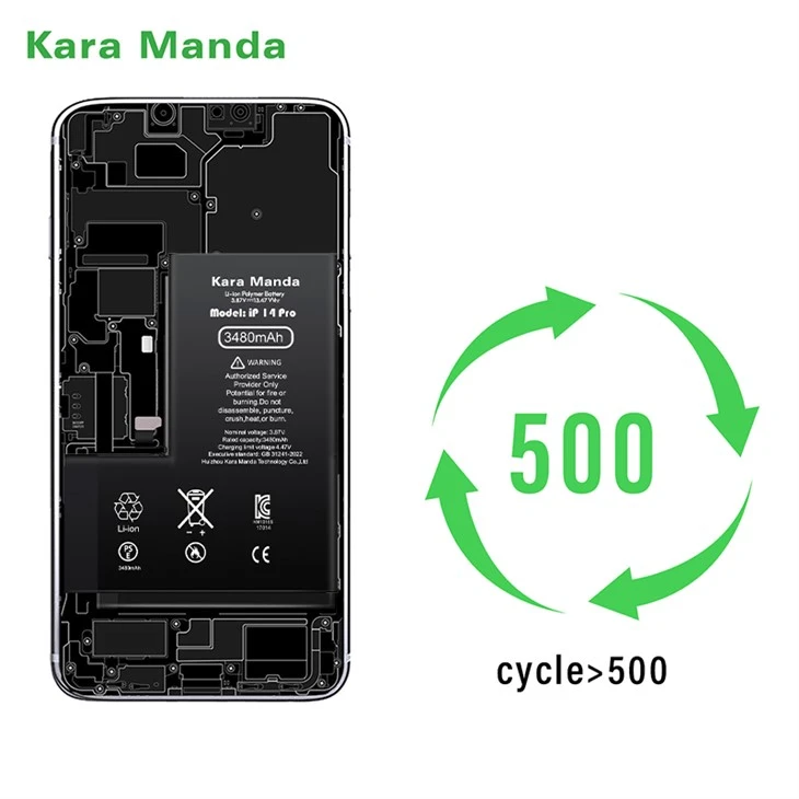 High Capacity Battery For iPhone 14 Pro high quality