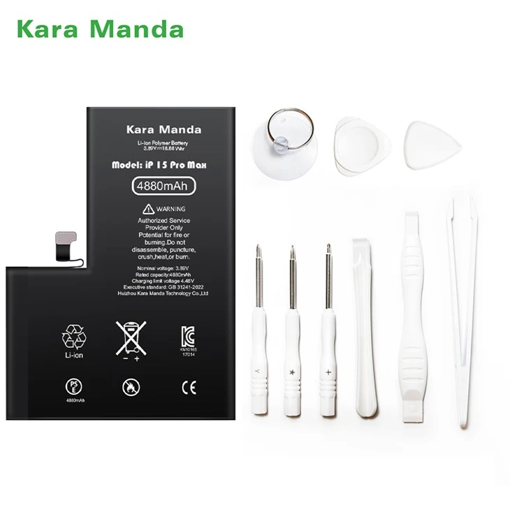 High Capacity Battery For iPhone 15 Pro suppliers
