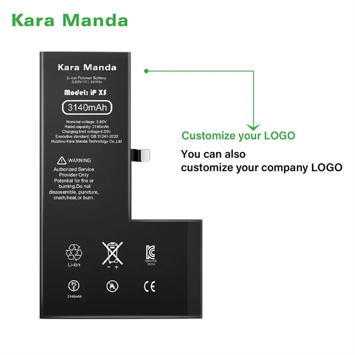 High Capacity Battery For iPhone XS factory