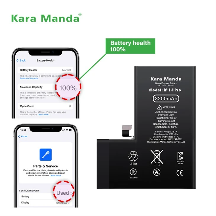 iPhone 14 Pro Diagnostic Battery factory