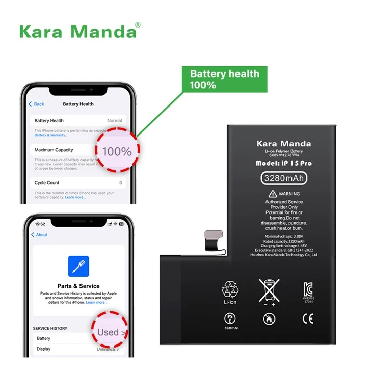 iPhone 15 Pro Diagnostic Battery factory iPhone 15 Pro Diagnostic Battery factory