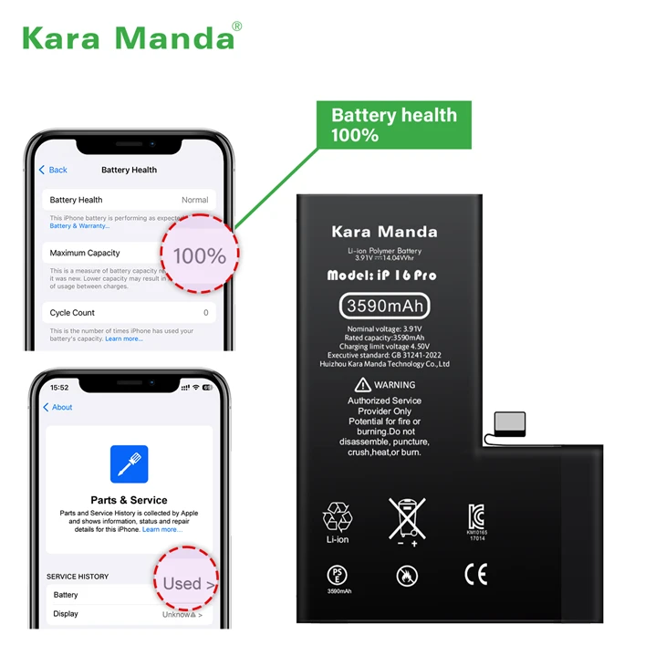 iPhone 16 Pro Diagnostic Battery factory iPhone 16 Pro Diagnostic Battery factory