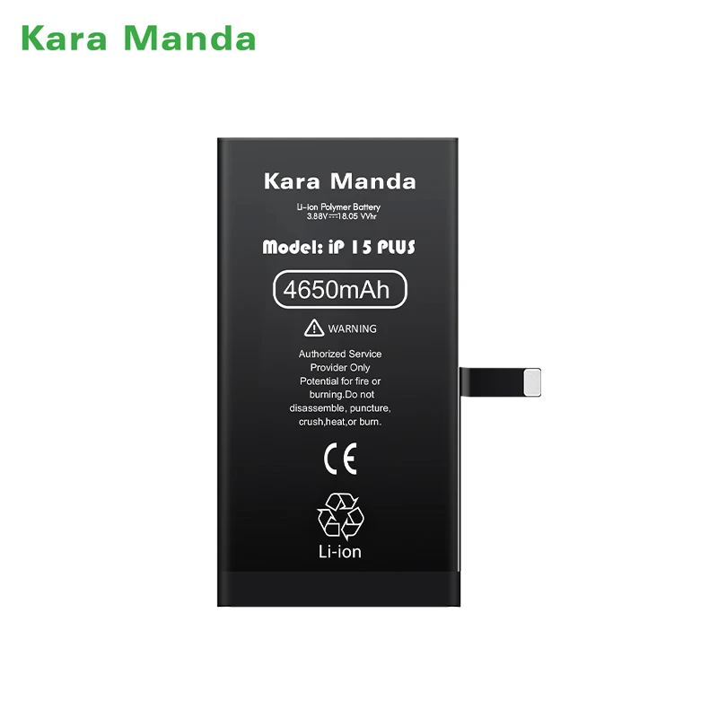 High Capacity Battery for iPhone 15 Plus